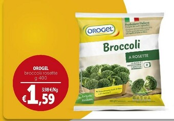 Deco Supermercati Orogel Broccoli Rosette I Vegetali offerta