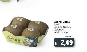 Deco Supermercati Zespri Kiwi Green 500 G(ml) offerta