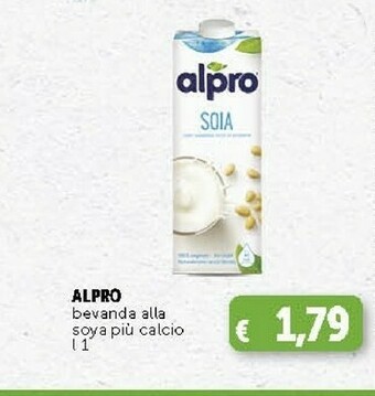 Deco Supermercati Alpro Bevanda Alla Soya Piu Calcio offerta