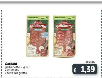 Deco Supermercati Galbani Galbanetto offerta