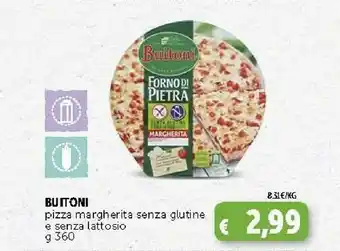 Deco Supermercati Buitoni Margherita Senza Glutine 360 G(ml) offerta