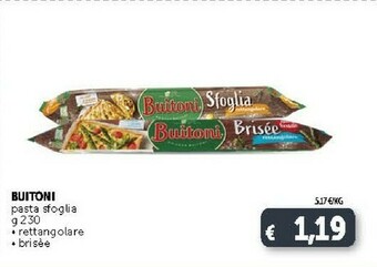 Deco Supermercati Buitoni La Sfoglia Rettangolare offerta