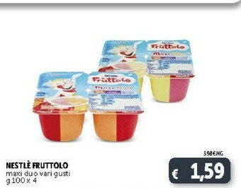 Deco Supermercati Nestlè Fruttolo Maxi Duo 400 G(ml) offerta