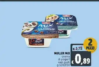 Deco Supermercati Muller Crema Di Yogurt offerta