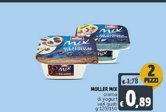 Deco Supermercati Muller Crema Di Yogurt offerta