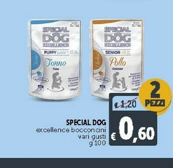 Deco Supermercati Monge Special Dog Excellence Bocconcini Tonno offerta