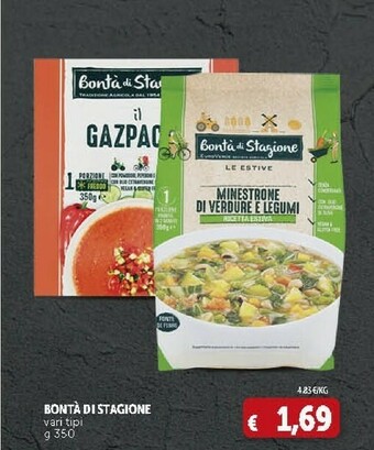 Deco Supermercati Bontà di stagione Minestra Di Lenticchie E Miglio offerta