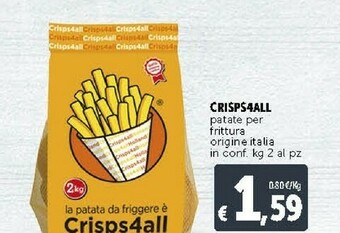 Deco Supermercati Crisps4sall Patate Per Frittura offerta