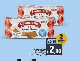 Deco Supermercati Campiello E' Il Novellino Con Latte Fresco E Miele D'Acacia 700 G(ml) offerta