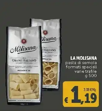 Deco Supermercati La Molisana Caserecce Molisane N°29 500 G(ml) offerta