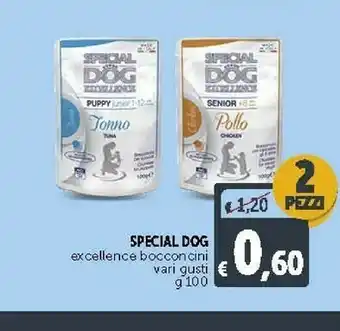 Deco Supermercati Monge Special Dog Excellence Bocconcini Tonno offerta