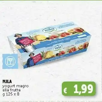 Deco Supermercati Mila Yogurt Magro Benessere Zero Grassi 2 Frutta E Cereali, 2 Vaniglia, 2 Mirtillo Nero, 2 Fragola 1000 G(ml) offerta