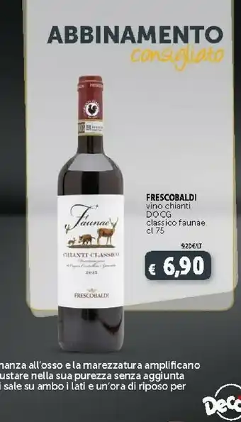 Deco Supermercati Frescobaldi Vino Chianti Docg Classico offerta