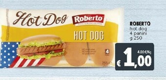 Deco Supermercati Roberto Hot Dog 4 Panini offerta