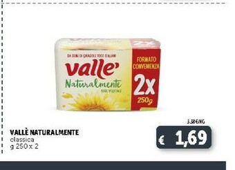 Deco Supermercati Vallè Naturalmente Classica offerta