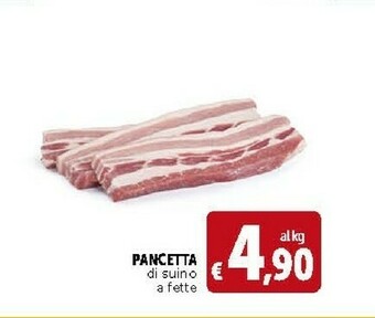 Deco Supermercati Pancetta Di Suino A Fette offerta