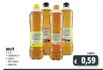 Deco Supermercati Nestlè Vera - Beltè Con Limone Infuso 1500 G(ml) offerta