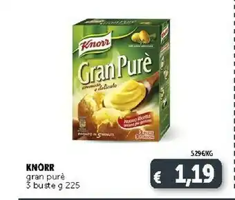 Deco Supermercati Knorr Gran Purè 225 G(ml) offerta