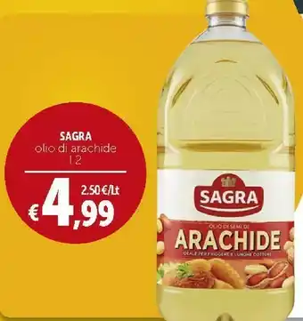 Deco Supermercati Sagra Olio Di Semi Di Arachide 2000 G(ml) offerta