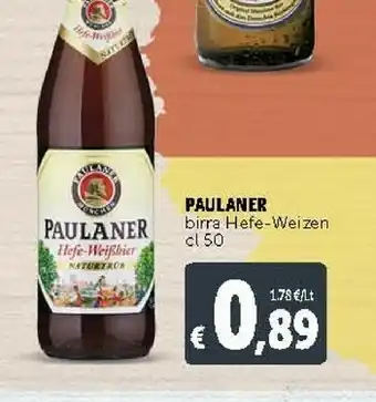 Deco Supermercati Paulaner Birra Hefe Weinzen offerta
