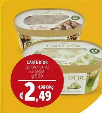 Deco Supermercati Carte d'or Affogato Al Caffè 500 G(ml) offerta