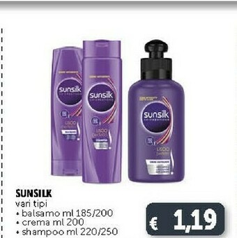 Deco Supermercati Sunsilk Balsamo 200 Ml offerta