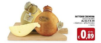 Deco Supermercati Fattorie Cremona Caciocavallo offerta