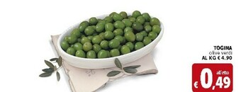 Deco Supermercati Togima Olive Verd offerta