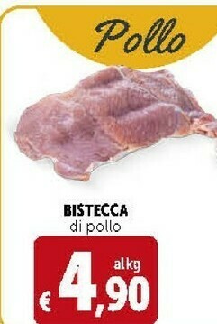 Deco Supermercati Bistecca Di Pollo offerta