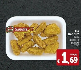 Deco Supermercati Aia Nagghy Filetti Di Pollo Panati offerta