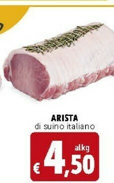 Deco Supermercati Arista Di Suino Italiano offerta