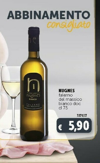 Deco Supermercati Nugnes Falerno Del Massico Bianco Doc offerta
