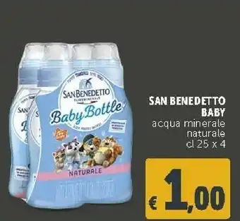 Deco Supermercati San Benedetto San Benedetto - Baby Bottle Naturale 250 g(ml) offerta