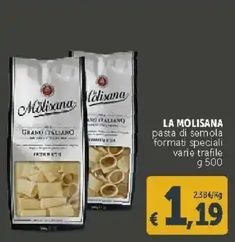 Deco Supermercati La Molisana Pasta Di Semola Formati Speciali offerta