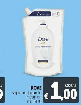 Deco Supermercati Dove Sapone liquido offerta