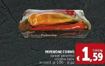Peperone Corno Sweet Palermo