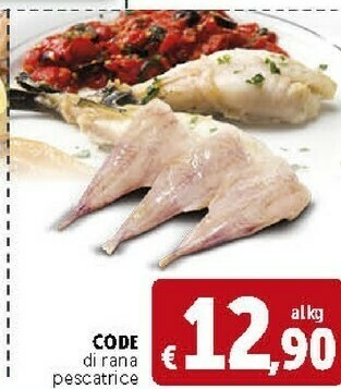 Deco Supermercati Code Di Rana Pescatrice offerta