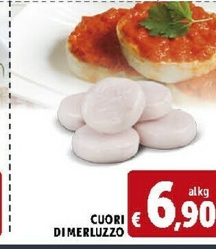 Deco Supermercati Cuori Di Merluzzo offerta