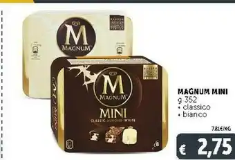 Deco Supermercati Algida Magnum Mini Classic Almond White offerta