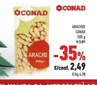 Conad Superstore ARACHIDI CONAD offerta