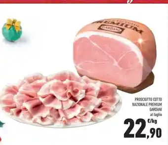 Conad Superstore PROSCIUTTO COTTO NAZIONALE PREMIUM GARDANI offerta