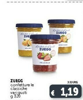 Deco Supermercati Zuegg Confetture Le Classiche 320 G offerta