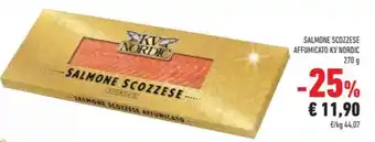Conad Superstore SALMONE SCOZZESE AFFUMICATO KV NORDIC offerta
