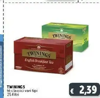 Deco Supermercati Twinings Té Classici offerta