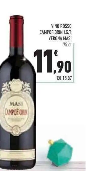 Conad Superstore VINO ROSSO CAMPOFIORIN I.G.T. VERONA MASI 75 cl offerta