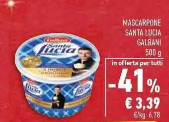 Conad Superstore MASCARPONE SANTA LUCIA GALBANI offerta