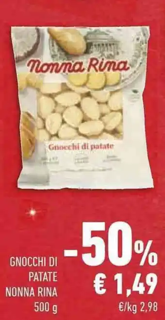 Conad Superstore GNOCCHI DI PATATE NONNA RINA offerta
