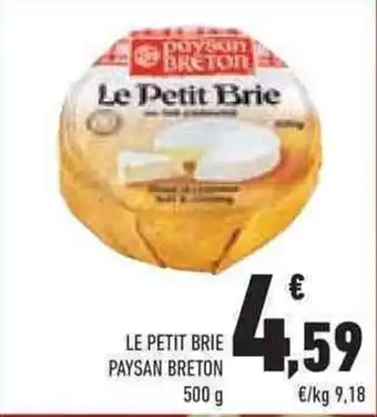 LE PETIT BRIE PAYSAN BRETON