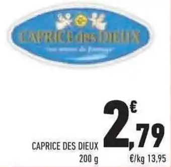 CAPRICE DES DIEUX