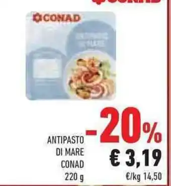 Conad Superstore ANTIPASTO DI MARE CONAD offerta